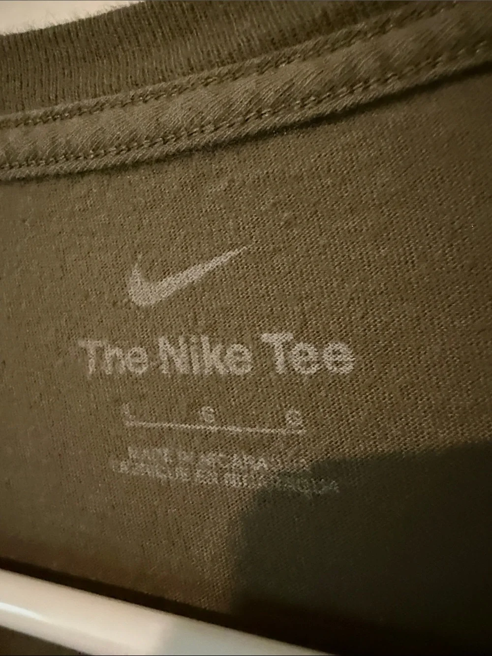 Nike Olive Green Long Sleeve Dallas Cowboys Star Military Tee